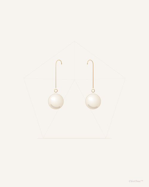 Aurora Pearl Drop Earrings