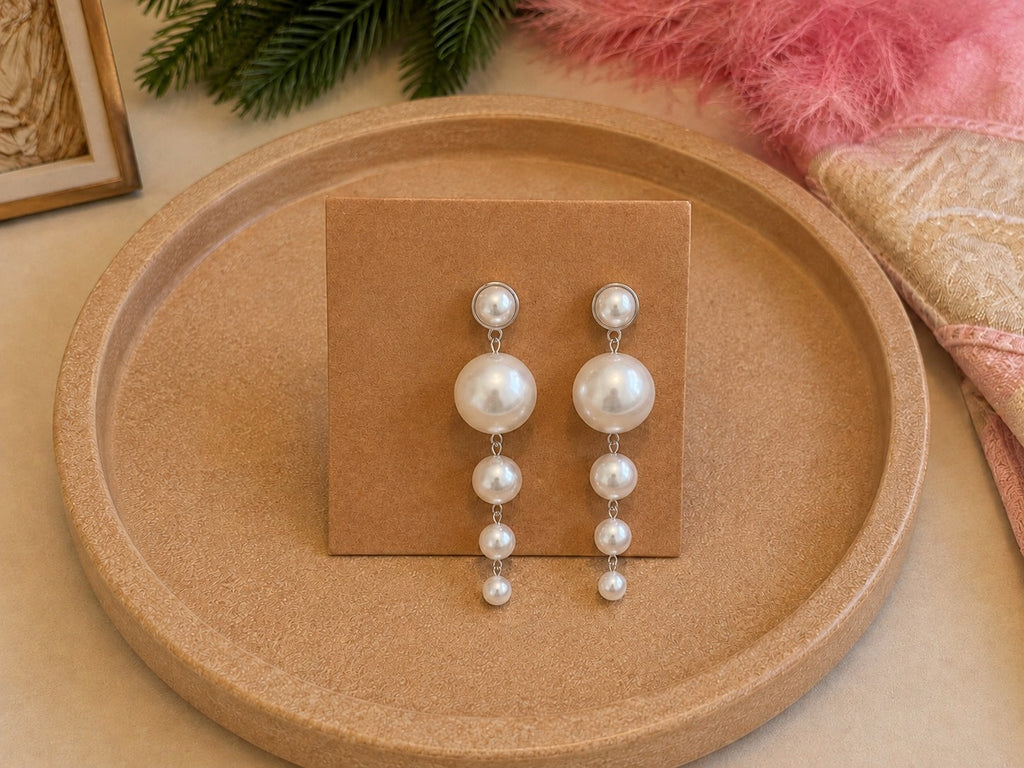 Cascade Pearl Earrings