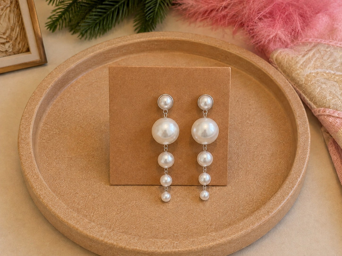 Cascade Pearl Earrings
