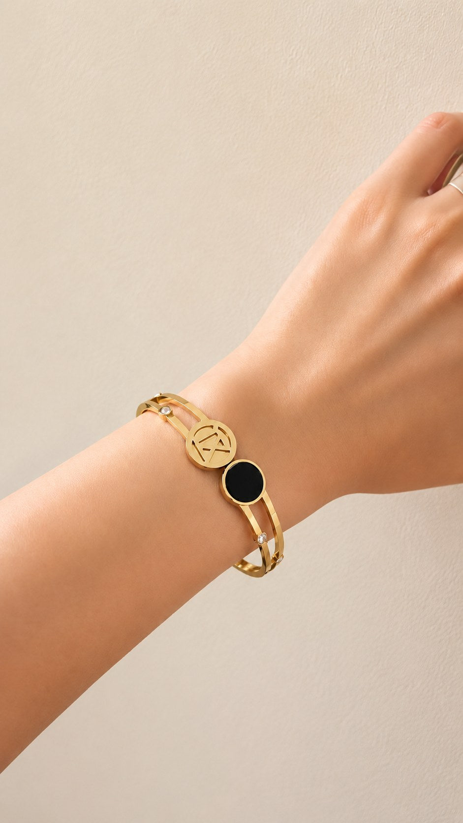 Celeste Dual Charm Bracelet