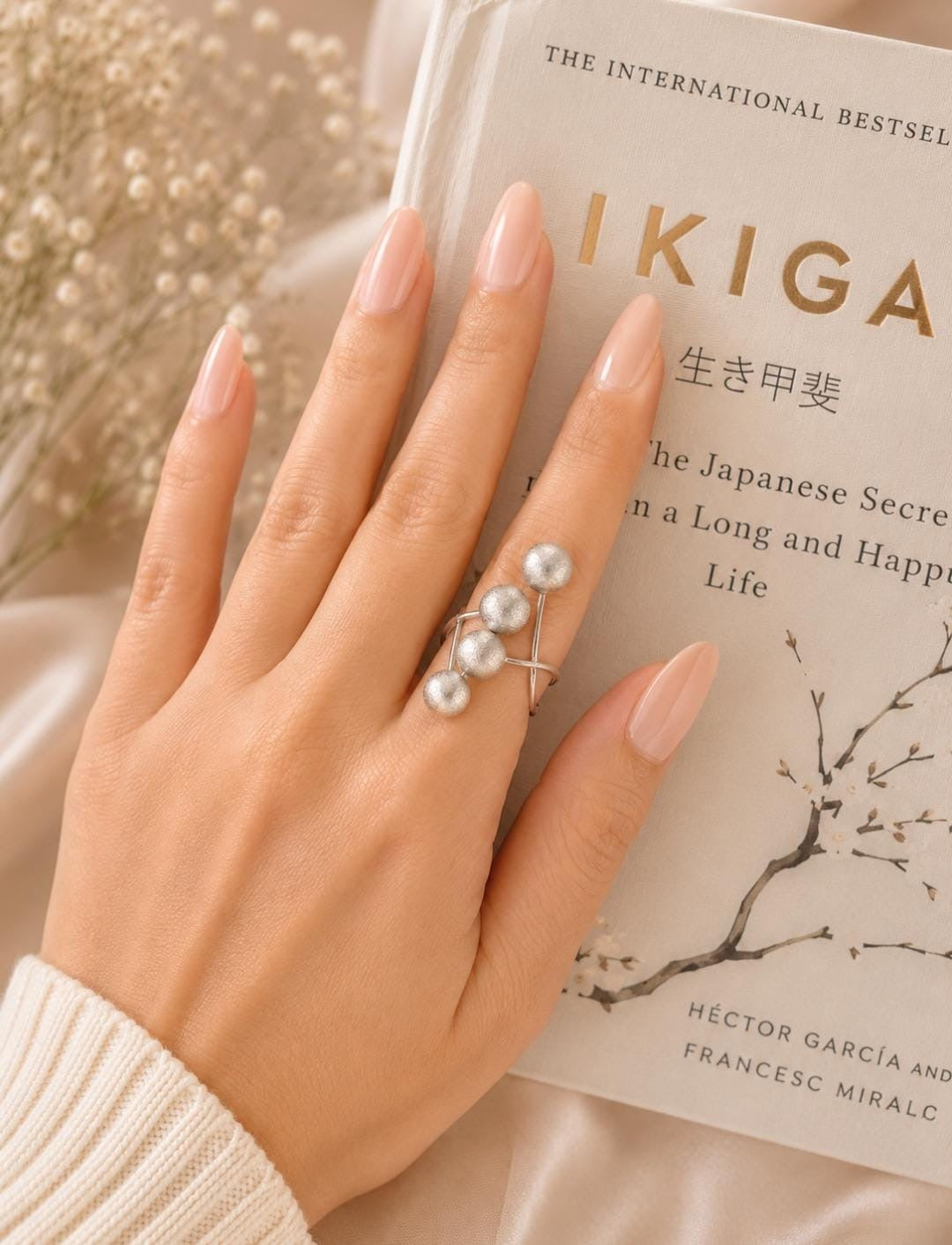 Celestial Orbit Silver Ring
