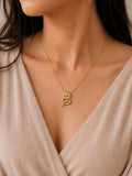 Crystal Dragon Statement Gold Necklace