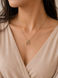 Crystal Dragon Statement Rose Gold Necklace