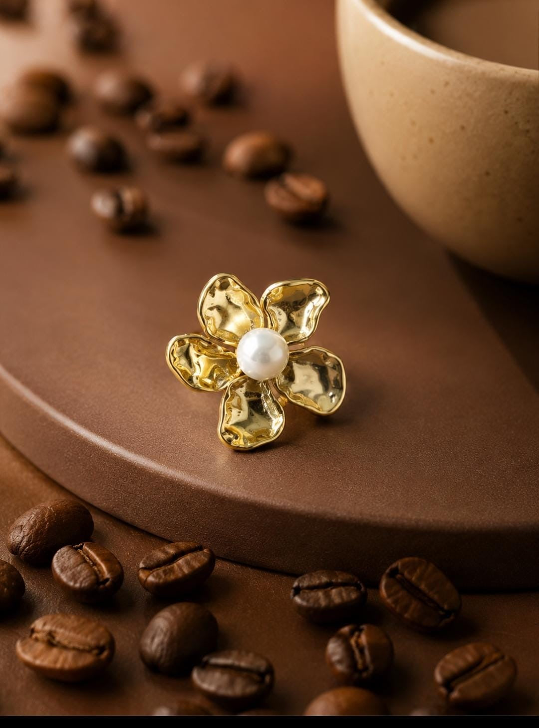 Flora Pearl Ring