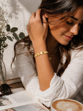 Gold Butterfly Link Bracelet