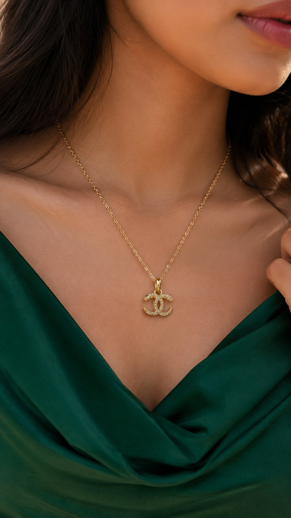 Golden Coil Necklace