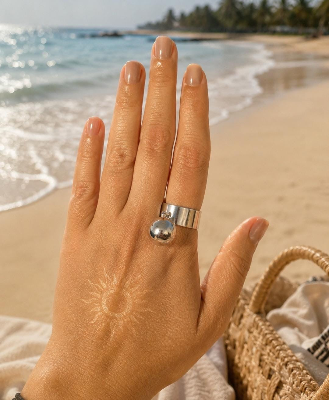 Luna Drop Ring