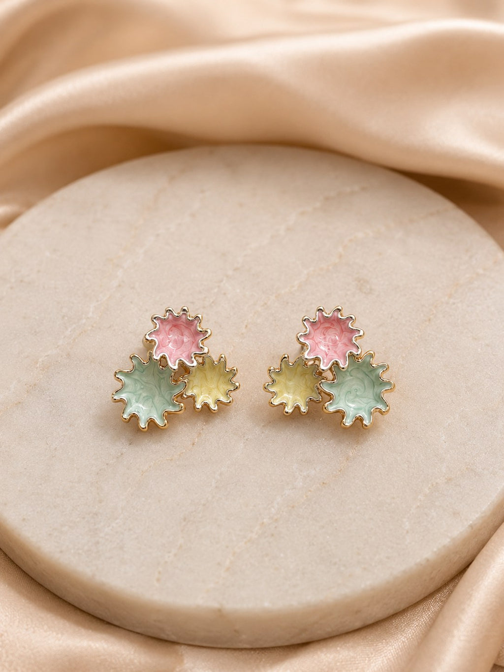 Pastel Garden Bloom Studs