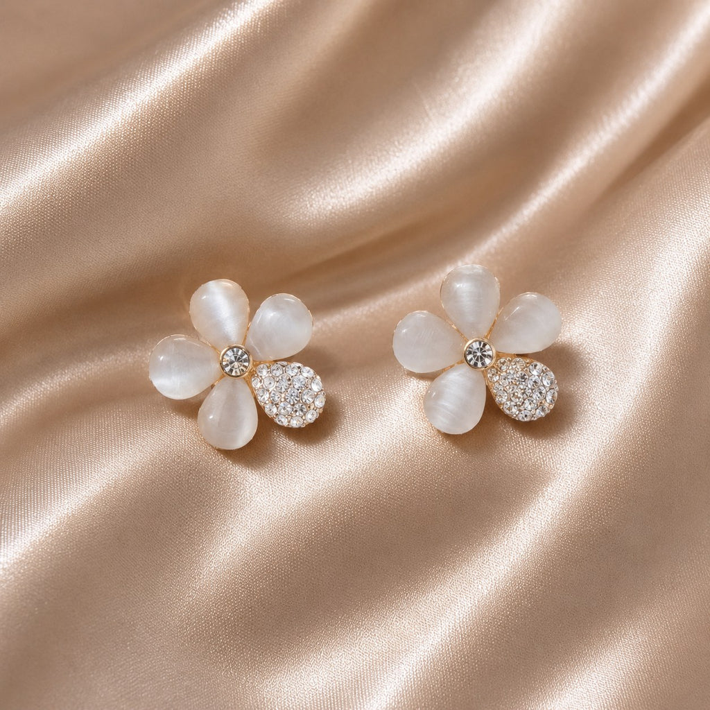 Pearl Petal Spark Studs