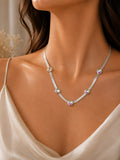 Solara Silver Necklace