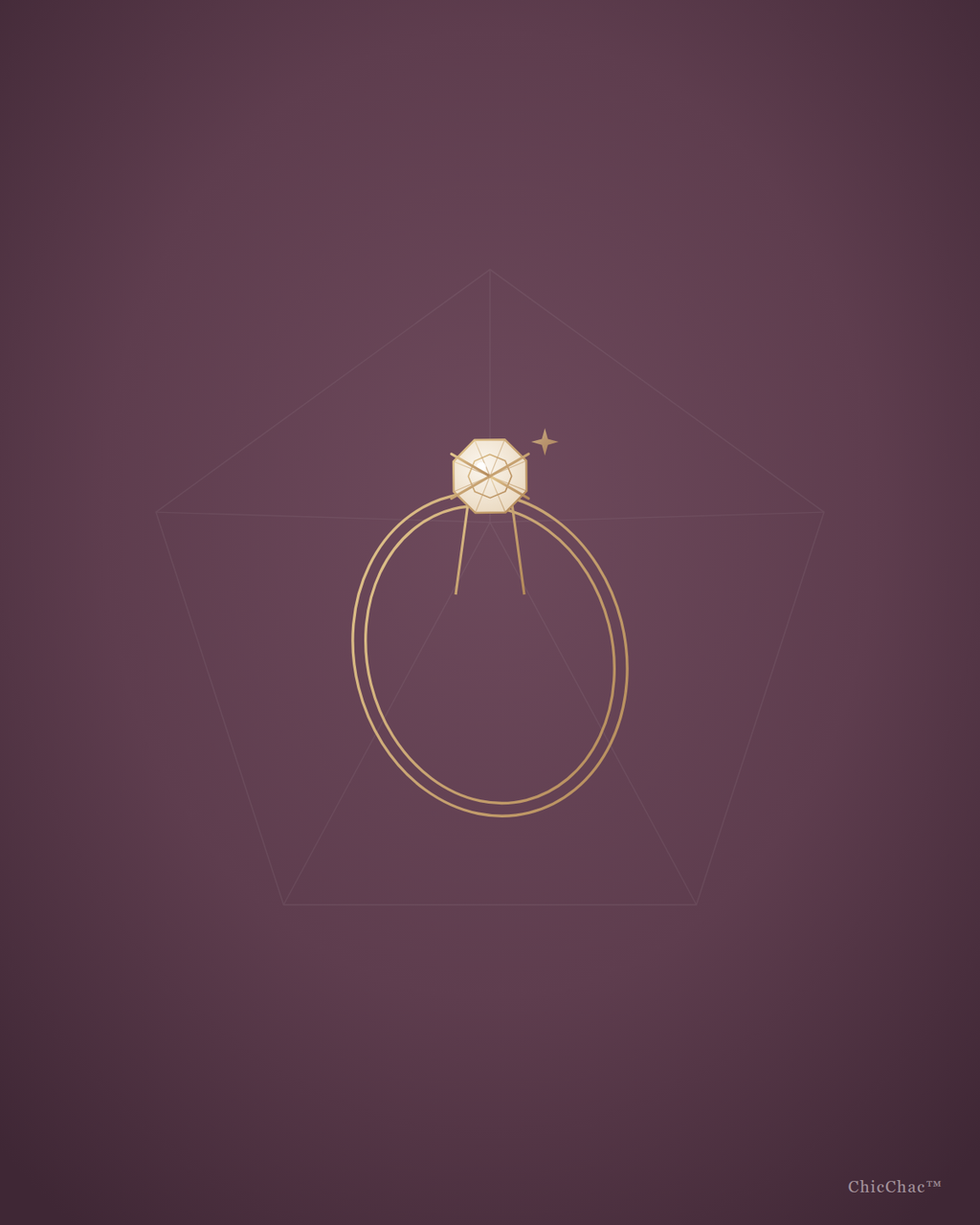 Solitaire Zircon Ring