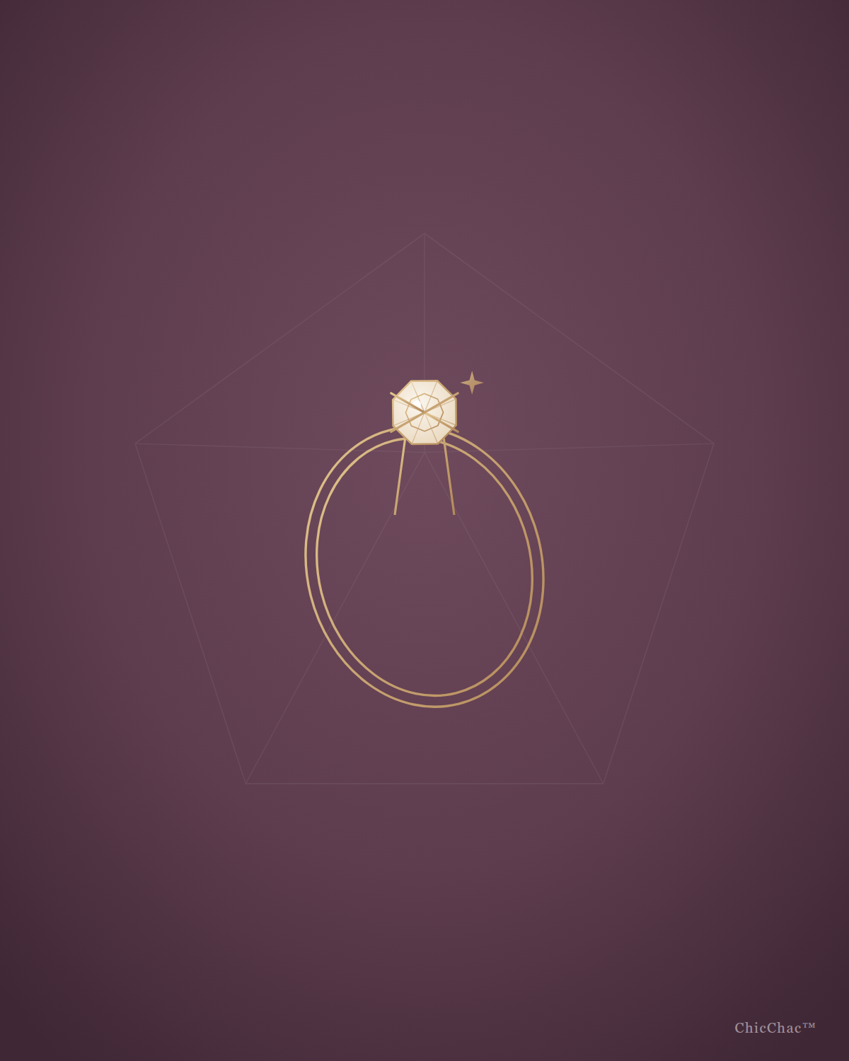Solitaire Zircon Ring