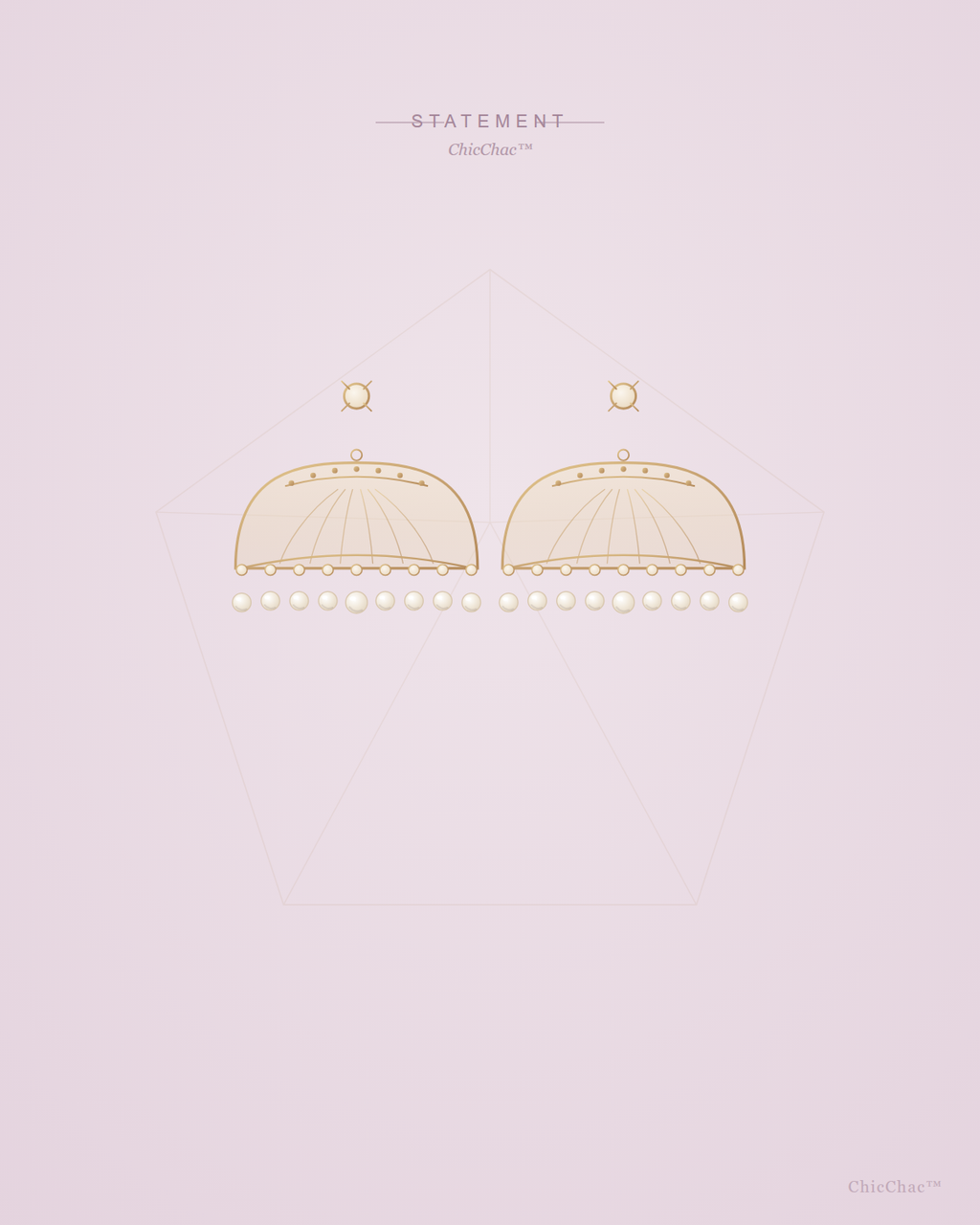 Zoya Statement Earrings