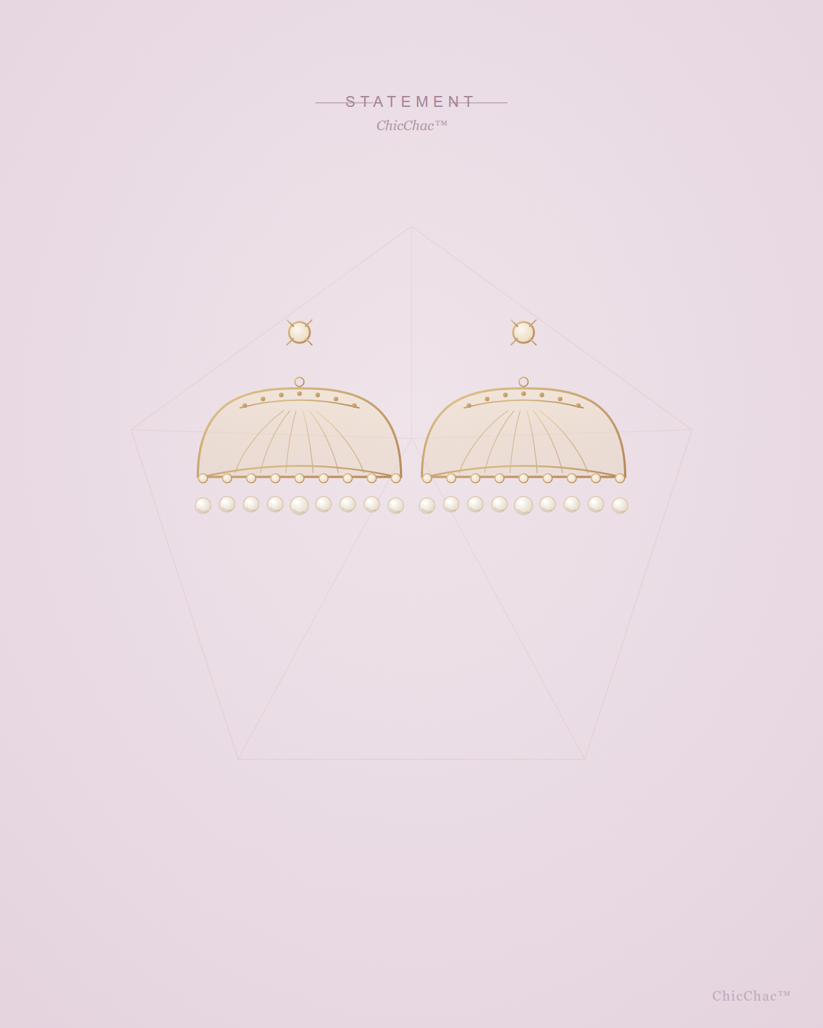Zoya Statement Earrings